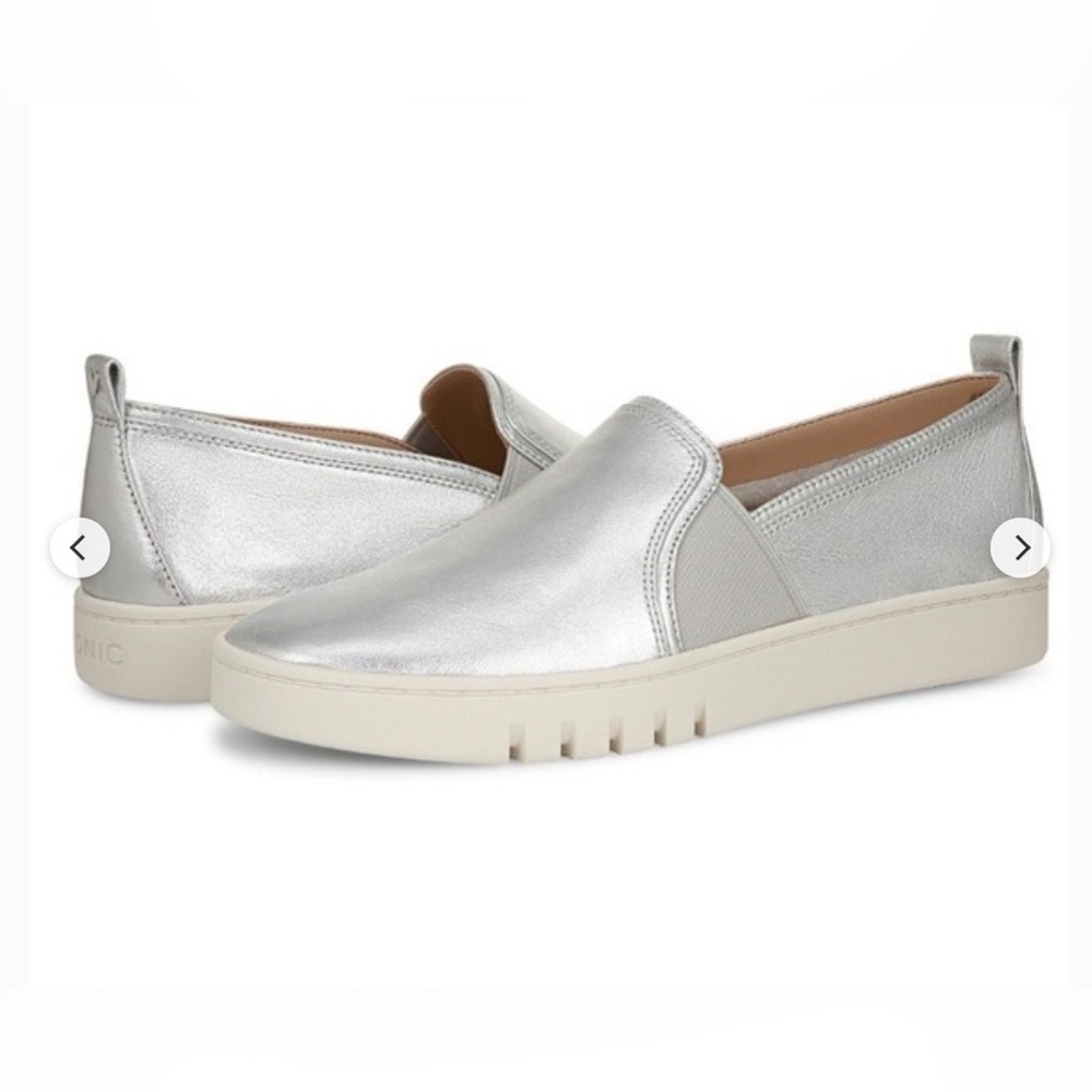 Vionic Women's Cambria Slip-On Leather Sneakers
